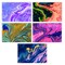 Better Office Products All Occasion Greeting Cards & Envs, 4in. x 6in. 5 Abstract Art Designs, Blank Inside, 100PK 64571 - alternate 1